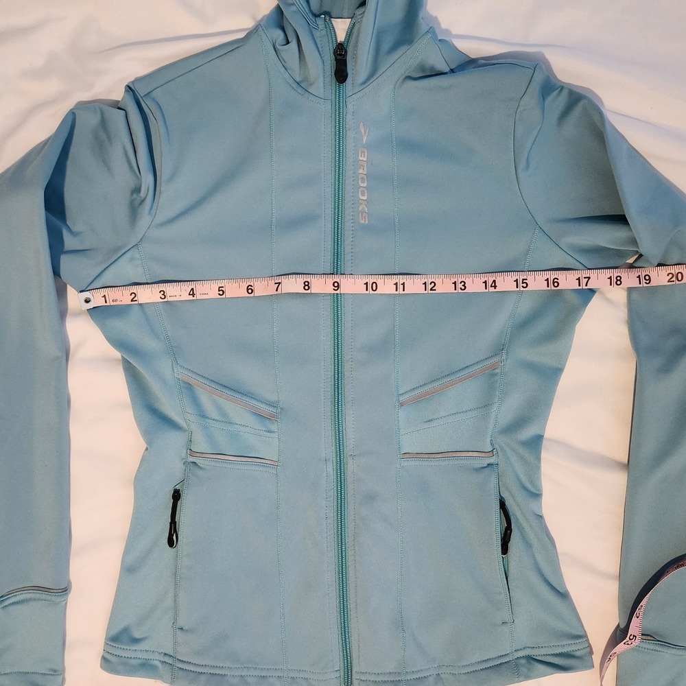 Brooks Running Jacket Full Zip Lightweight Athlet… - image 4